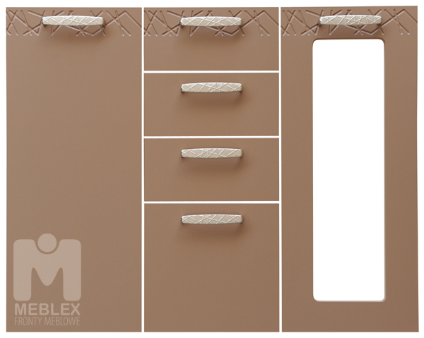 Front MDF oklejany folią PCV M45 (meblex)